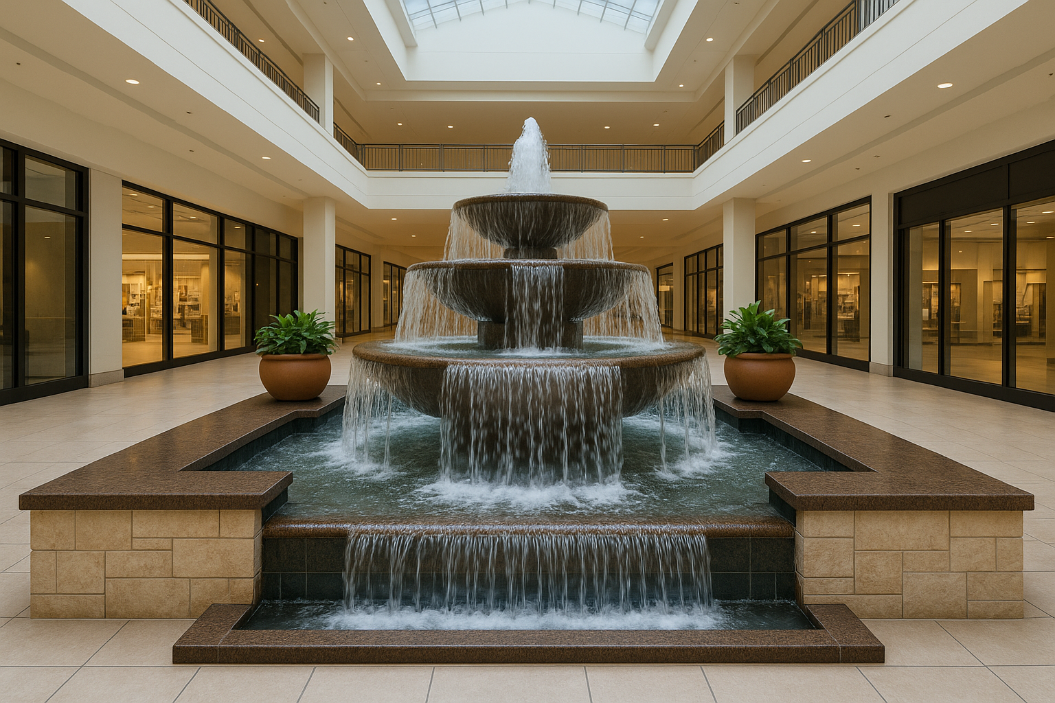 Mall water Feature
